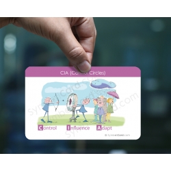 CIA (control circles) model coach card (8 pieces)
